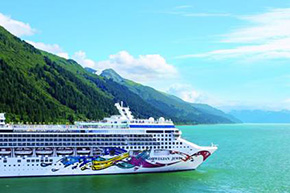 Norwegian Jewel ainda mais verde